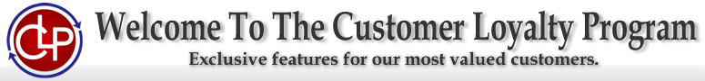 Welcome To The Customer Loyalty Page