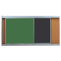 Horizontal Sliding Chalkboards