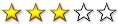 3 Stars