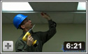 Cubicle Curtain Track Installation