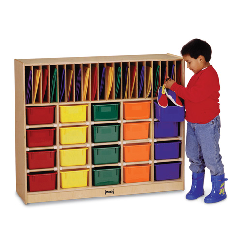 Preschool Storage Cubbies & Cabinets