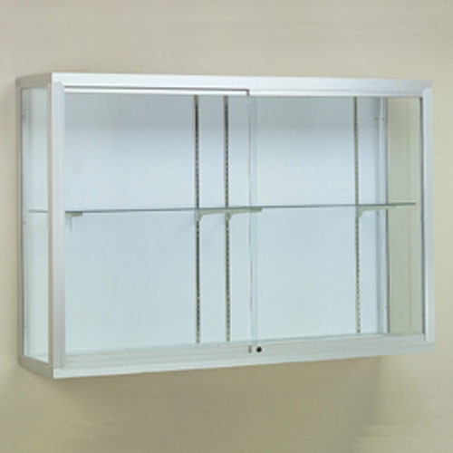 Glass case on sale wall mount